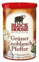 Block House - Grüner Knoblauch Pfeffer - 200 GR - 1